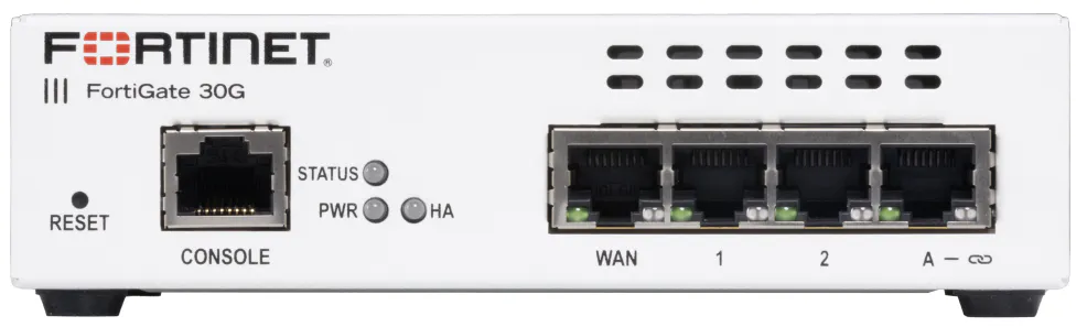 Published Fortinet specifications