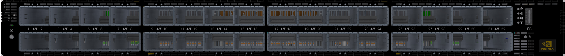 NVIDIA QM9790 NDR InfiniBand switch (MQM9790-NS2F) - Image 1