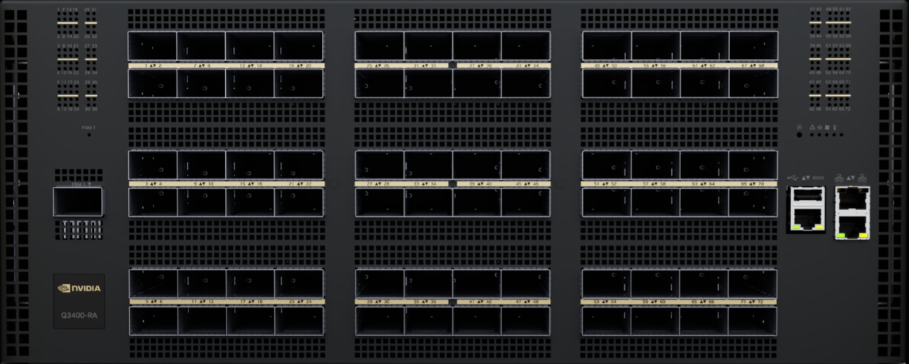 NVIDIA Q3400-RA XDR InfiniBand switch (Q3400-RA) - Image 1