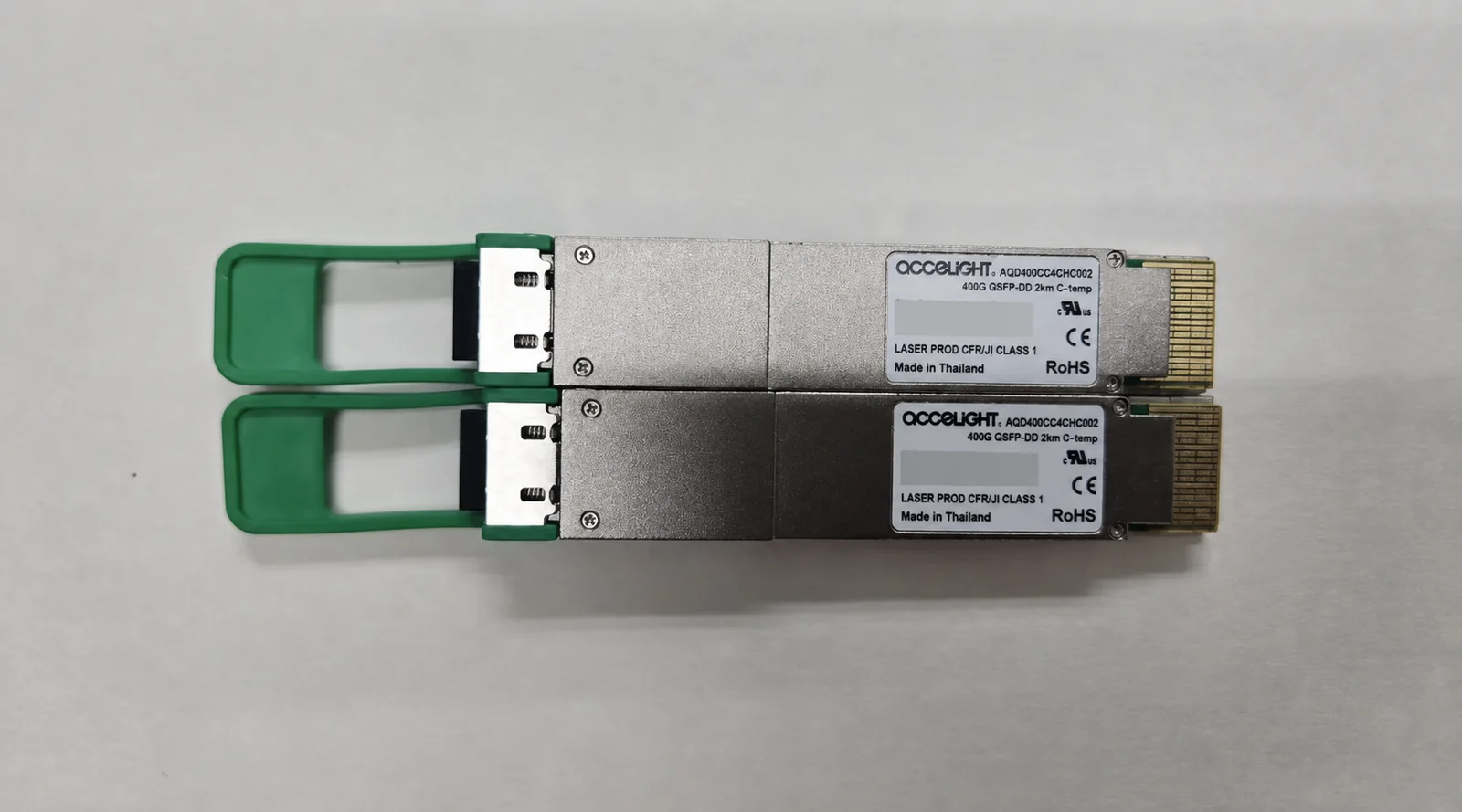 Accelight AQD400CC4CHC002 400G QSFP-DD FR4 Optical Transceiver (Used) - Image 1