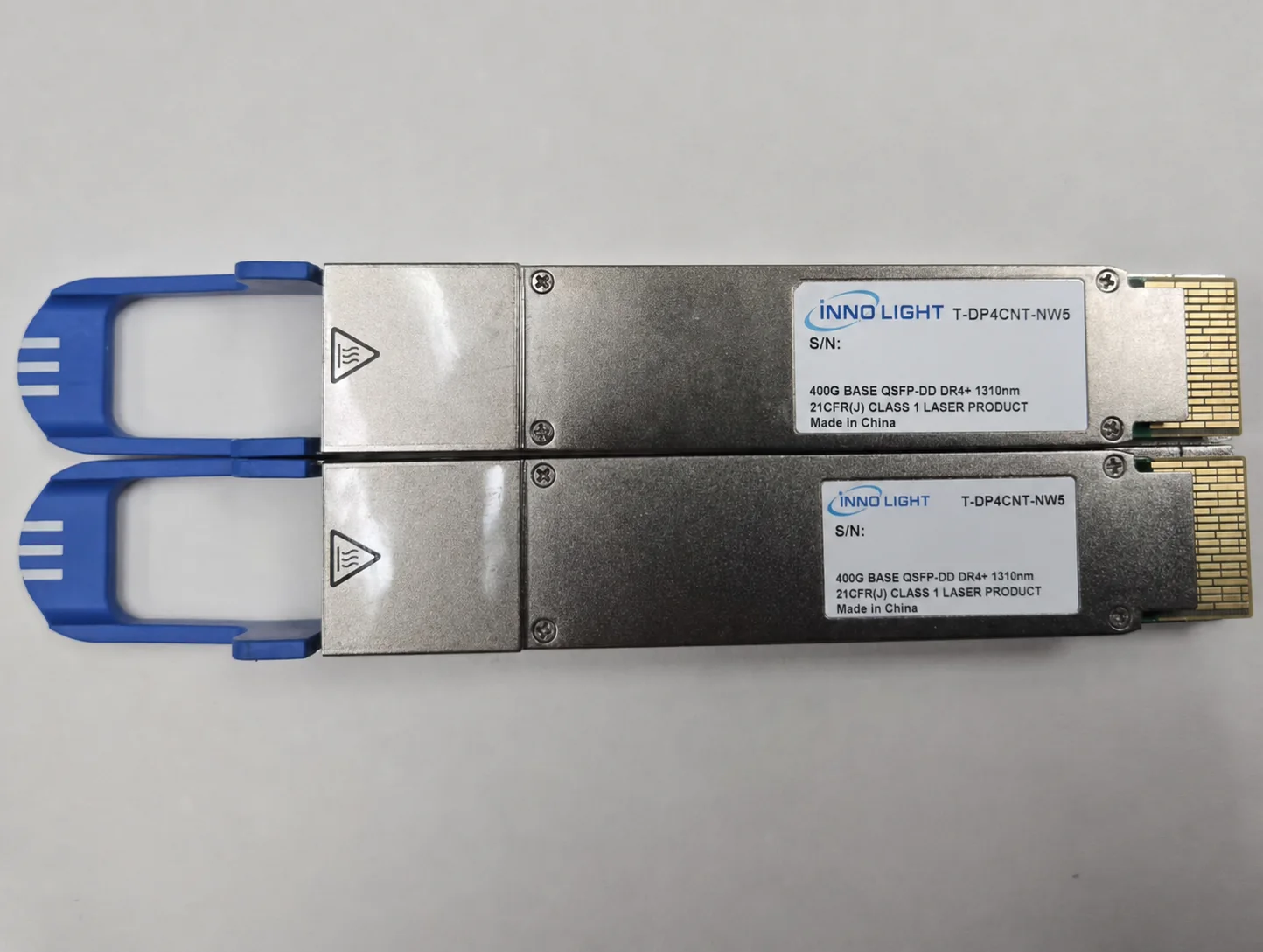 Innolight T-DP4CNT-NW5 400G QSFP-DD DR4+ Optical Transceiver (Used) - Image 1