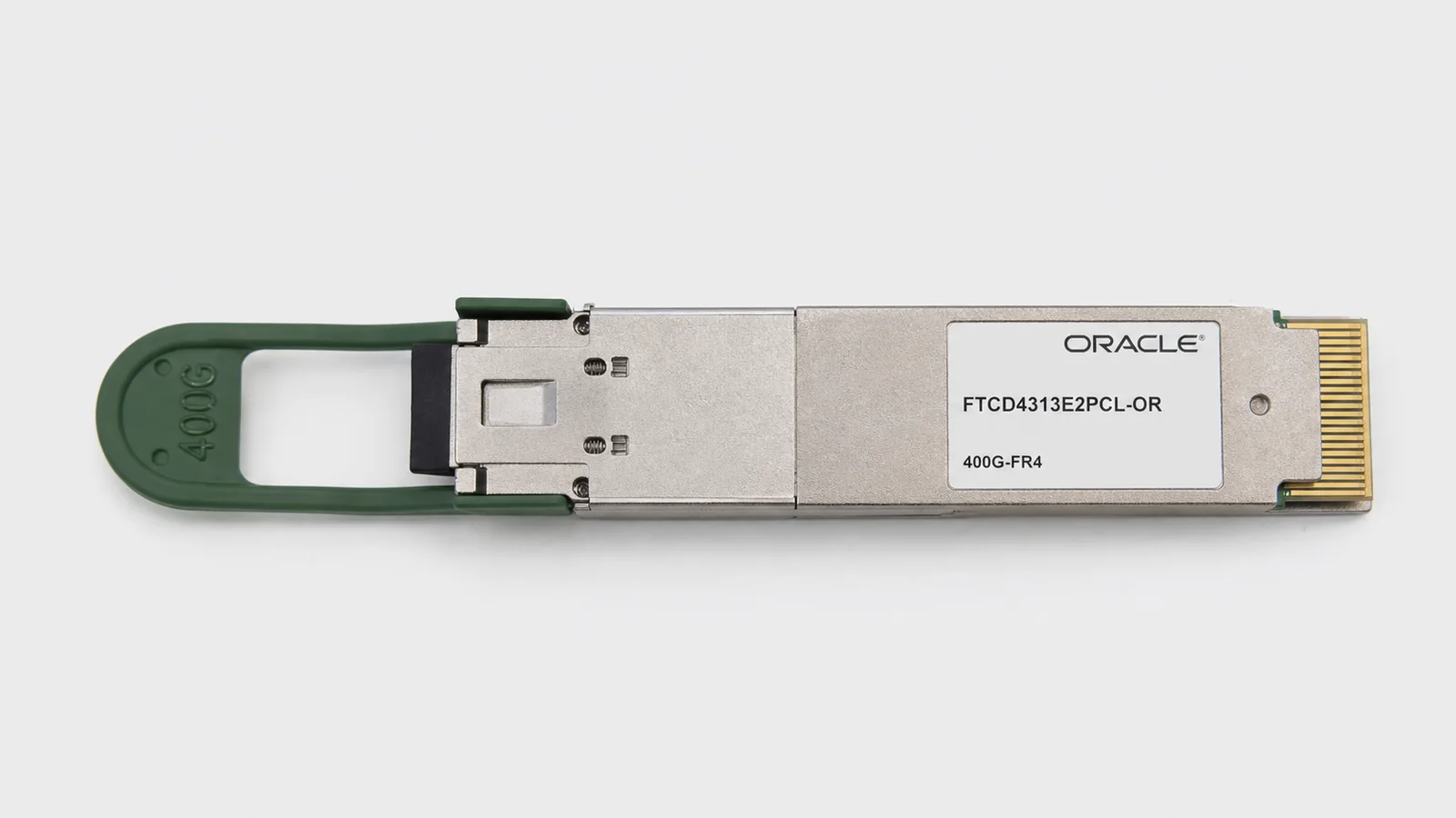 Oracle FTCD4313E2PCL-OR 400G QSFP-DD FR4 Optical Transceiver (Used) - Image 1