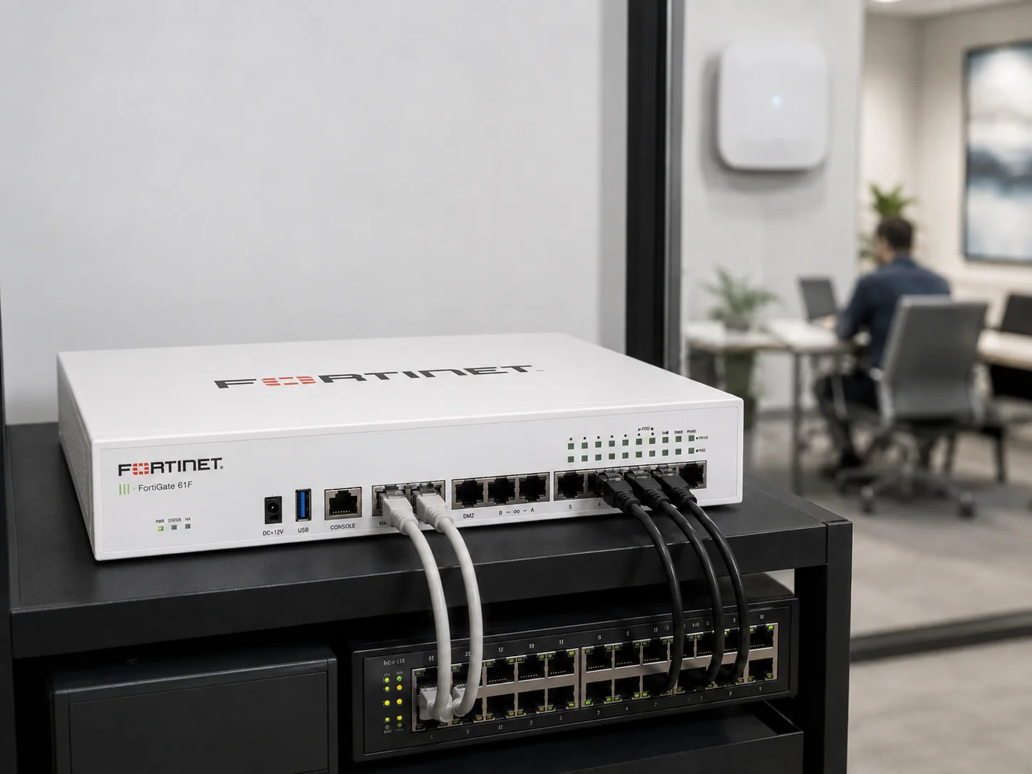 Fortinet FortiGate 61F Hardware Only - Image 1