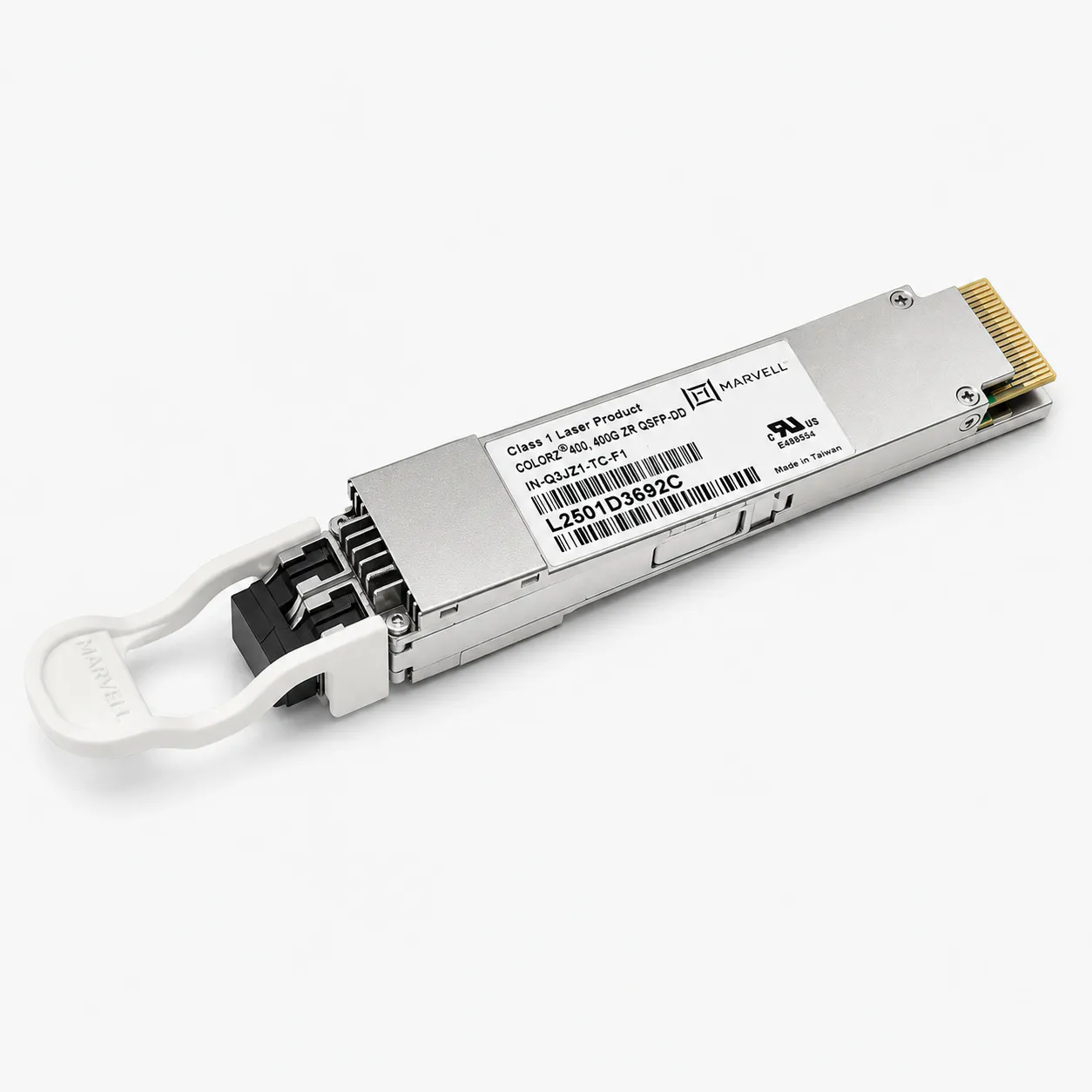 Marvell IN-Q3JZ1-TC-F1 400G QSFP-DD ZR Optical Transceiver (New)