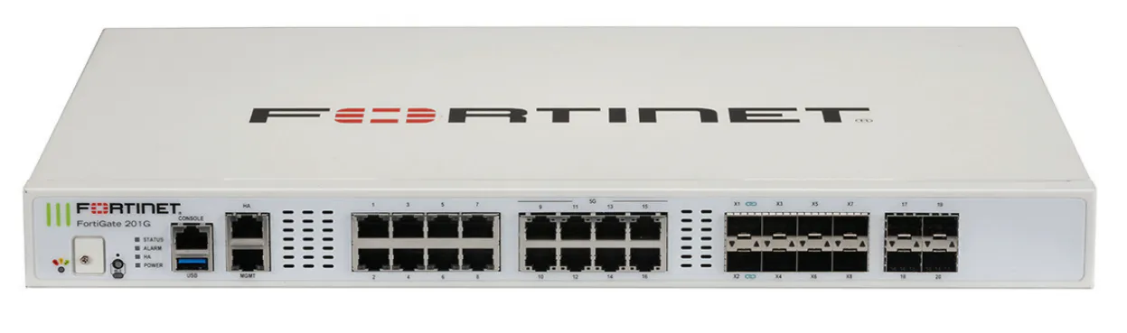 Fortinet FortiGate 201G Hardware Only