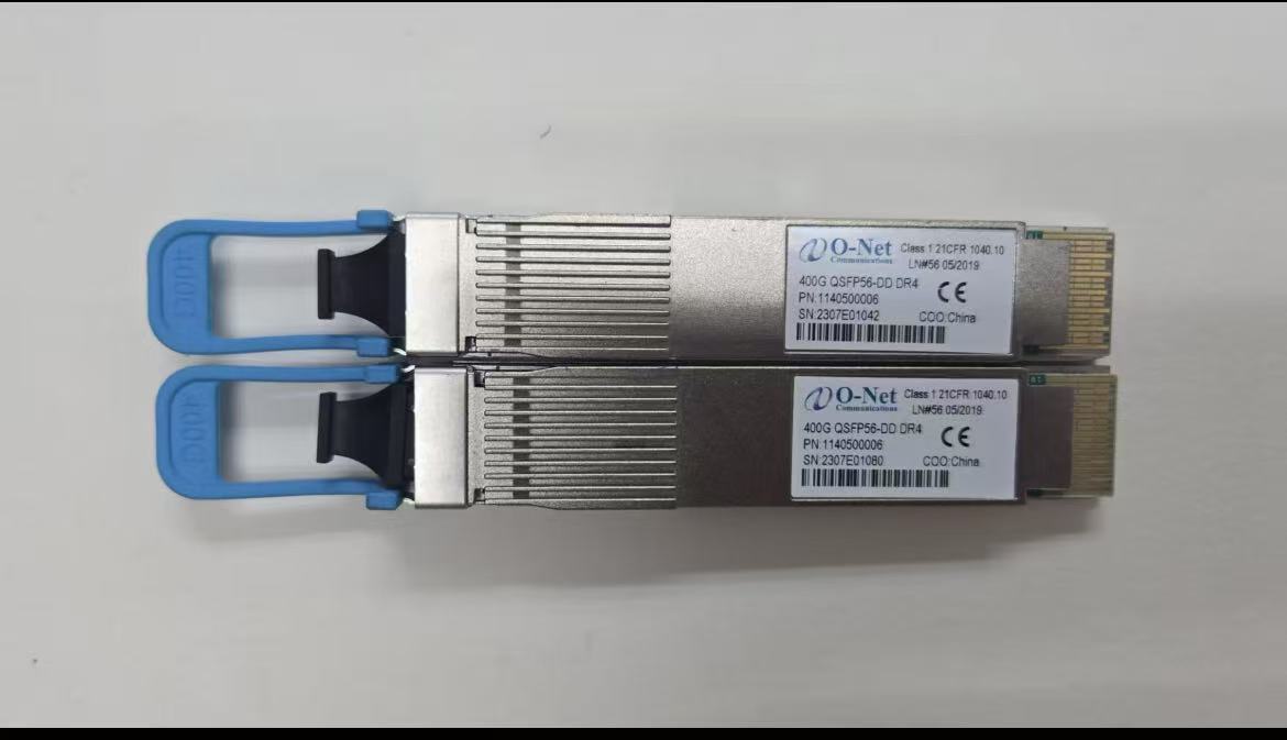 O-Net 1140500006 400G QSFP56-DD DR4 Optical Transceiver (Used) - Image 1