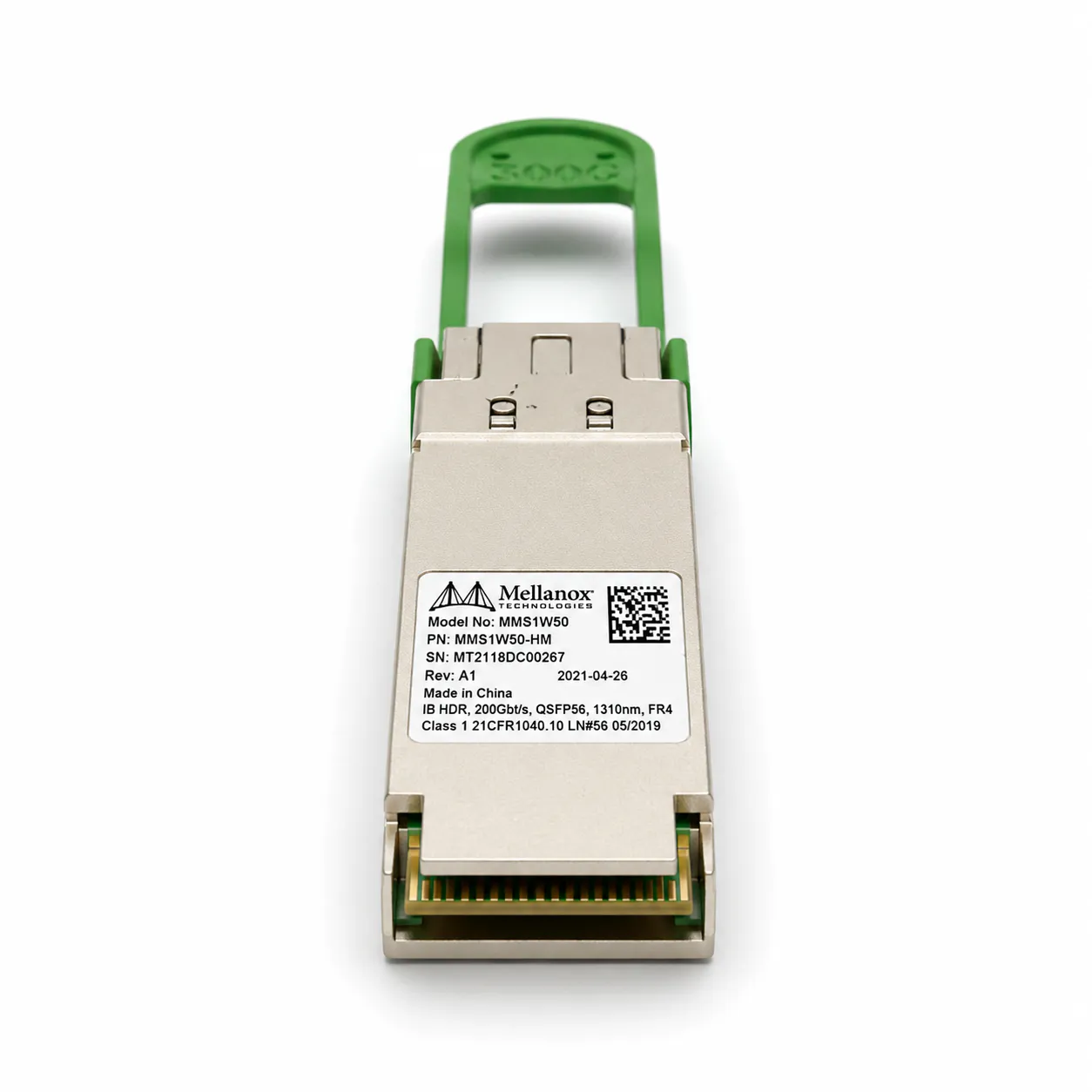 Mellanox MMS1W50-HM 200G QSFP56 FR4 / HDR Optical Transceiver (Used) thumbnail 4