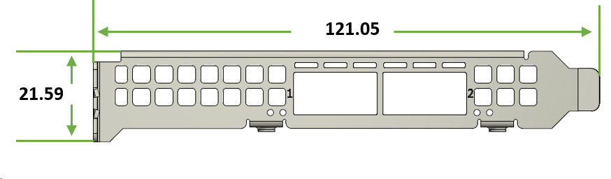 NVIDIA MTM018771 adapter bracket