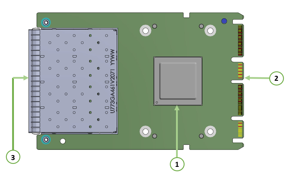 NVIDIA ConnectX-7 MCX713434AS-ADAI OCP 3.0 adapter - Image 1