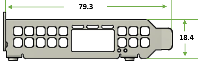 NVIDIA MTM016921 adapter bracket - Image 1