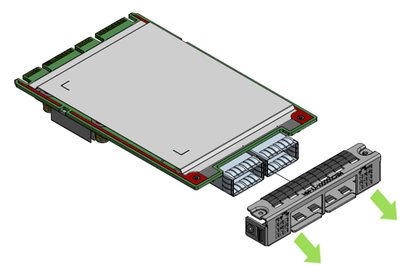 NVIDIA MTM018294 adapter bracket - Image 1