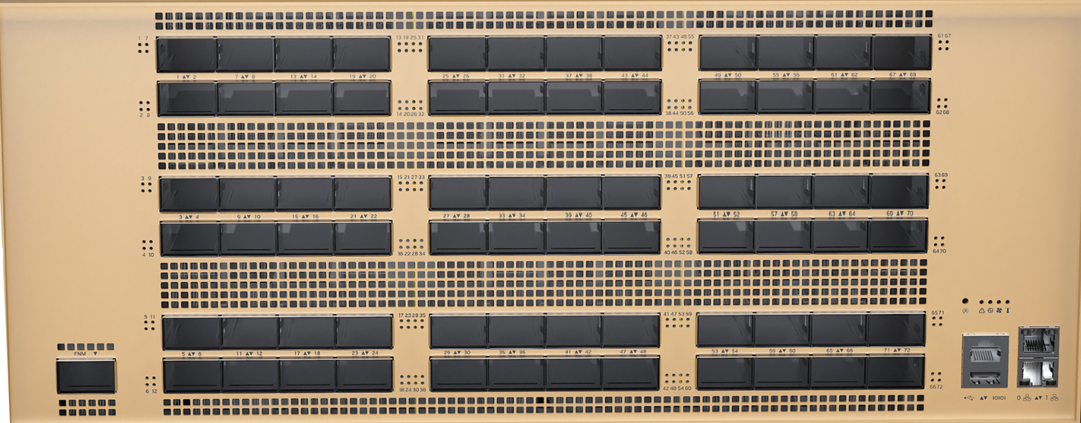 NVIDIA Q3401-RD XDR InfiniBand switch - Image 1