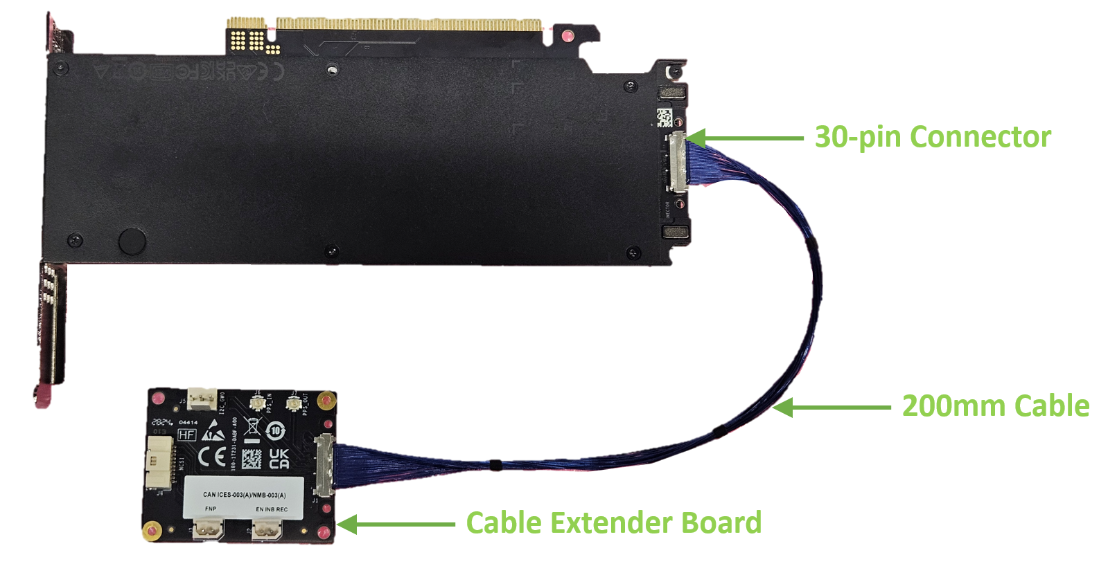 NVIDIA ConnectX cable-extender debugging kit (930-9XCBL-000A-000)
