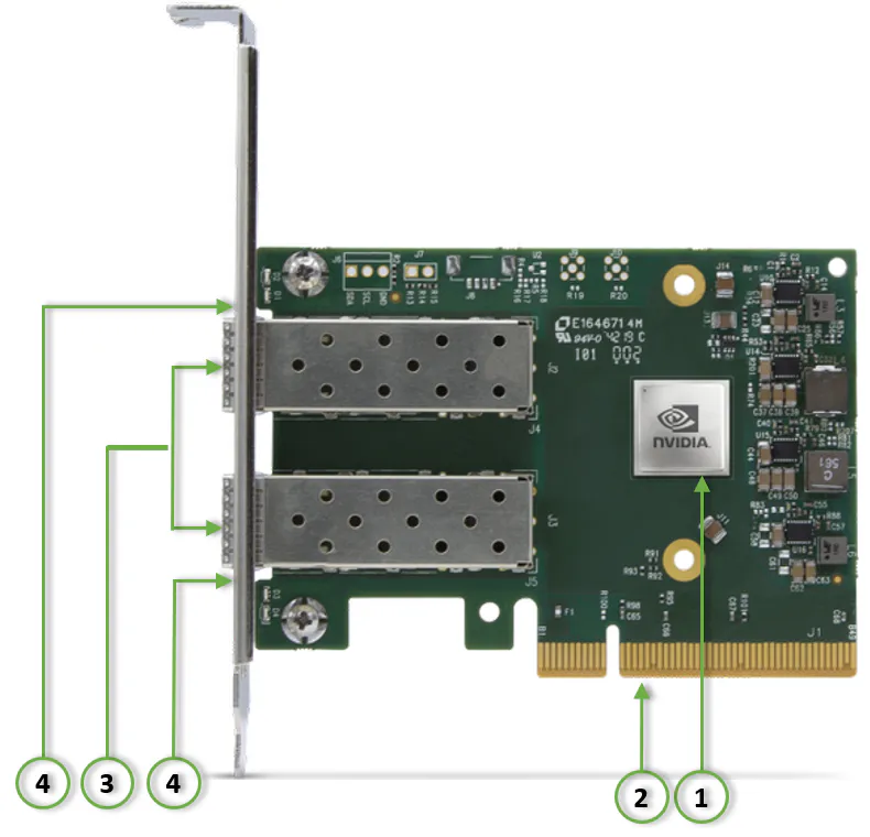 NVIDIA MCX631102AN-ADAT 25GbE Network Adapter