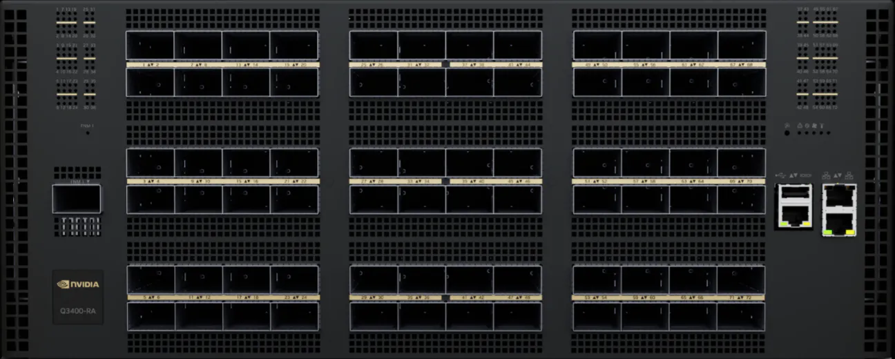 NVIDIA Q3400-RA XDR InfiniBand switch (Q3400-RA)