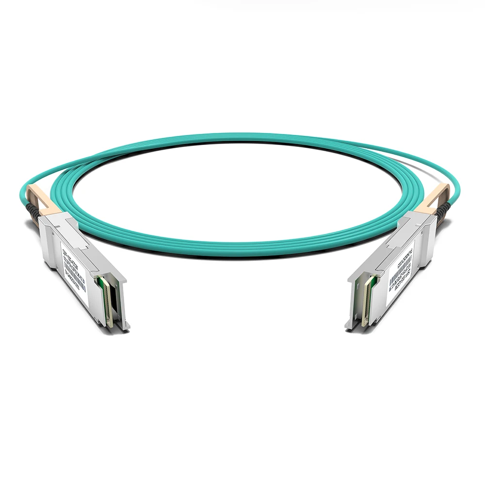 100G AOC Cable, QSFP28 to QSFP28, 3 m thumbnail 2