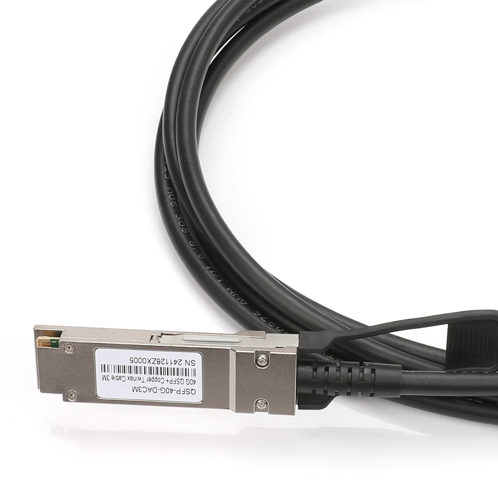 40G DAC Cable, QSFP+ to QSFP+, 3 m thumbnail 2