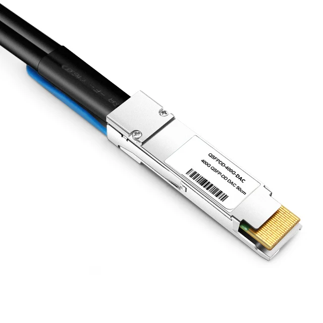 400G QSFP-DD to QSFP-DD Passive DAC Cable, 0.5 m thumbnail 3
