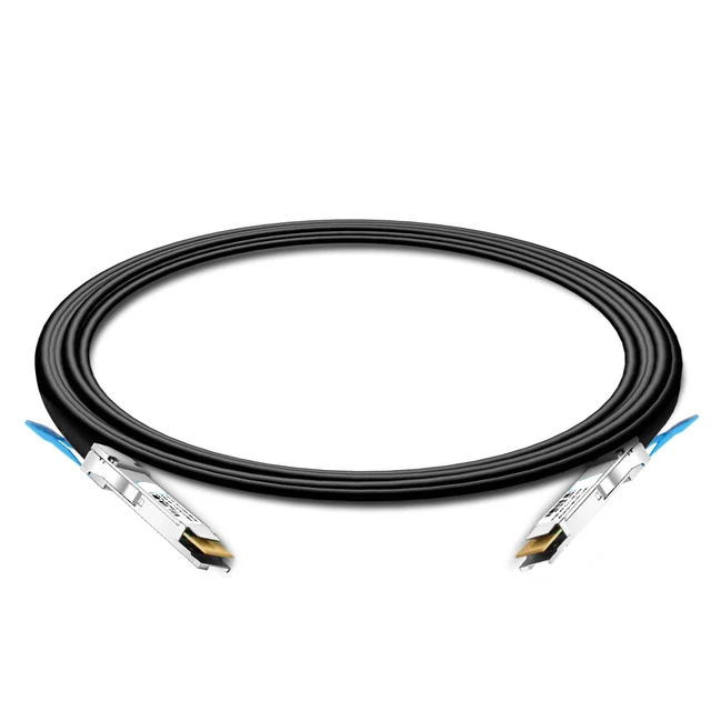 400G QSFP-DD to QSFP-DD Passive DAC Cable, 0.5 m thumbnail 2