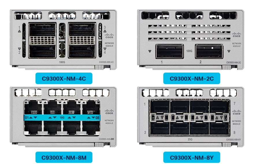 Cisco C9300X-NM-8Y 8-Port 25G Network Module - Image 1