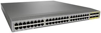 Cisco N3K-C3172TQ-XL-RF 48-Port 10GBASE-T Switch with Six 40G Ports