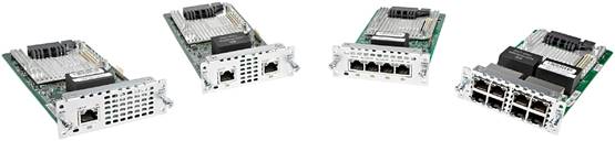 Cisco NIM-4MFT-T1/E1 4-Port Multiflex T1/E1 NIM