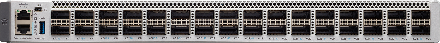 Cisco C9500-32QC-A 32-Port 40G / Configurable 100G Core Switch - Image 1
