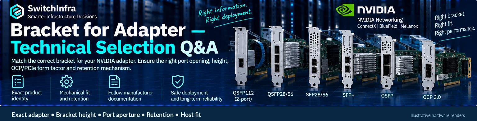 Bracket for Adapter technical selection Q&A