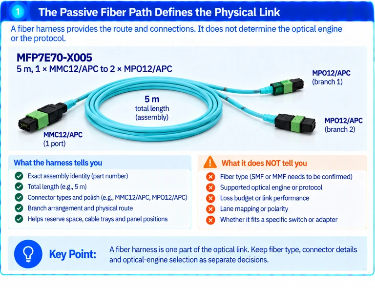 Design the Passive Fiber Path Before Choosing the Optical Engines — technical illustration 1