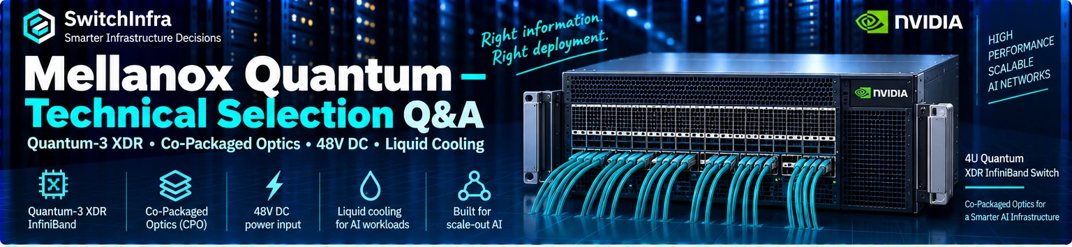 Mellanox Quantum technical selection Q&A