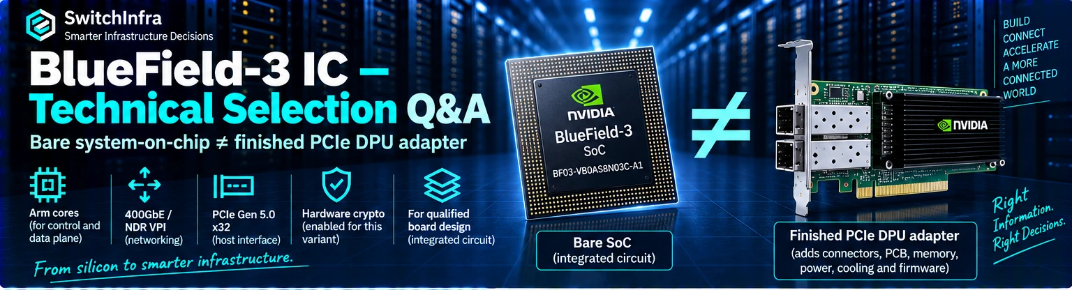 BlueField-3 IC technical selection Q&A
