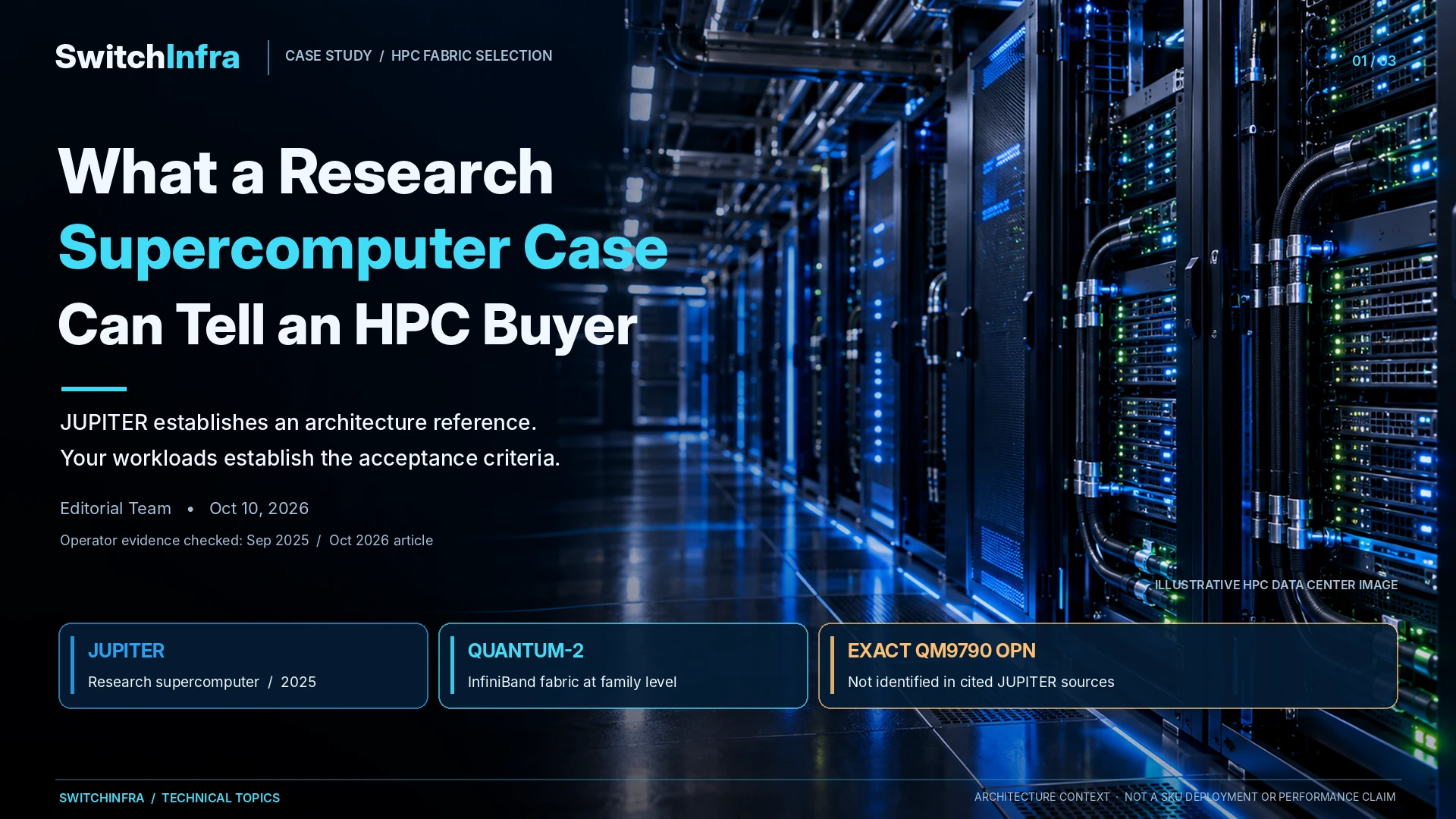 What a Research Supercomputer Case Can Tell an HPC Buyer