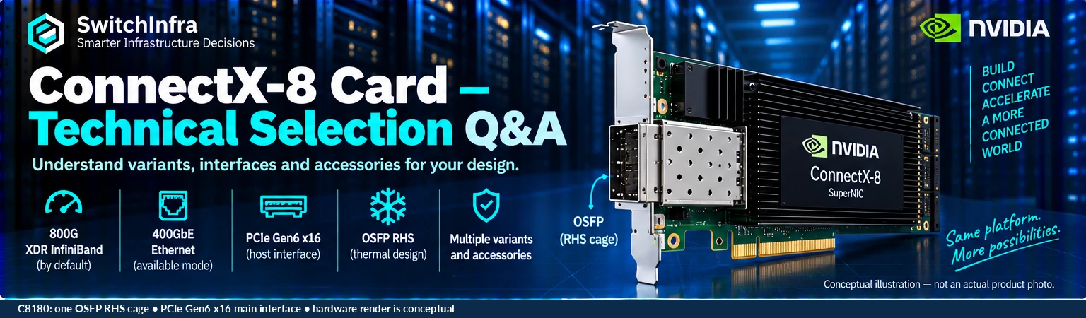 ConnectX-8 Card technical selection Q&A
