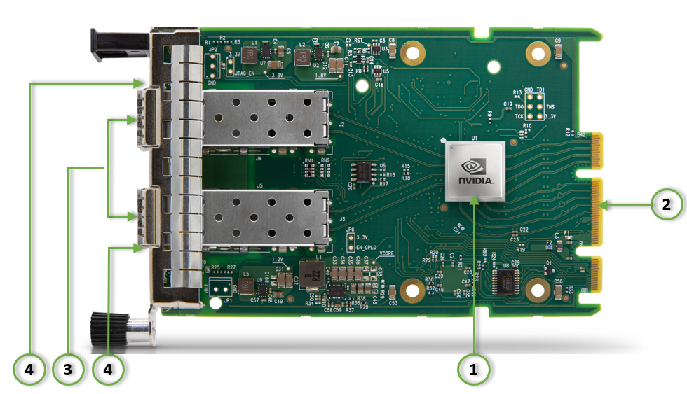 NVIDIA MCX631432AC-ADAB 25GbE OCP3.0 Network Adapter - Image 1