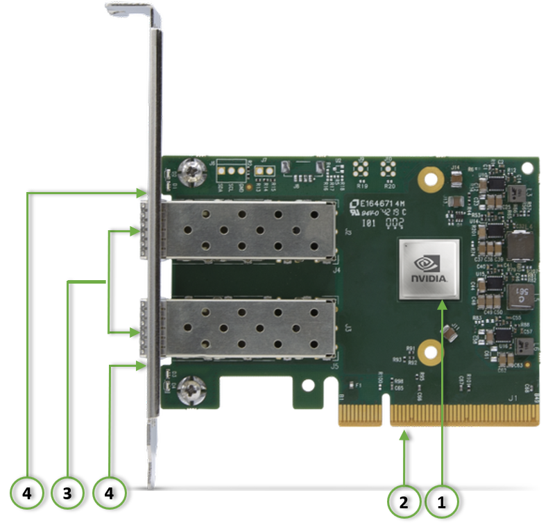 NVIDIA MCX631102AN-ADAT 25GbE Network Adapter - Image 1