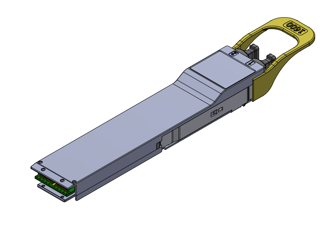 NVIDIA MMS4C11-XM-RHS 980-9IAU1-00XM00 1600G OSFP 2xDR4 Optical Transceiver