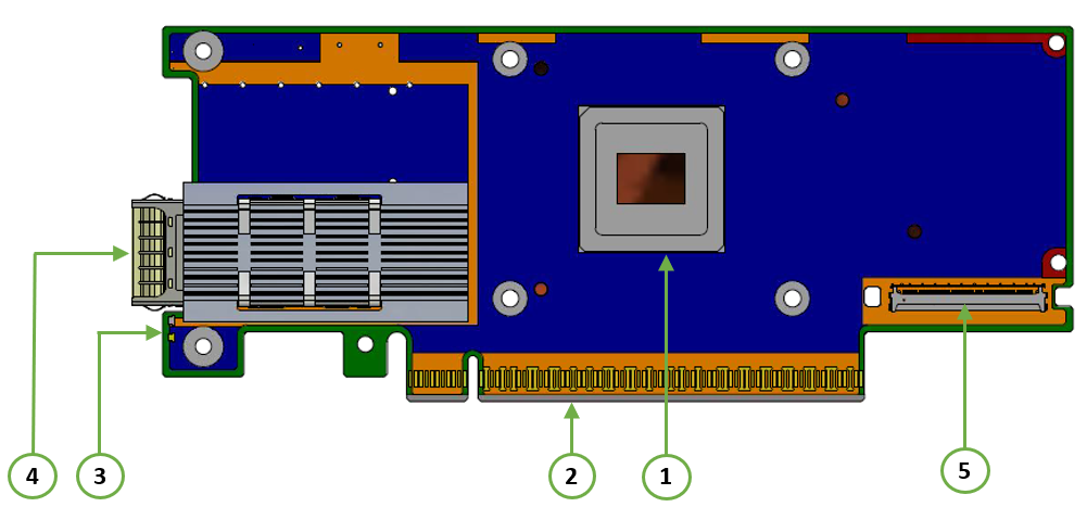 NVIDIA MCX715105AS-WEAT 400GbE HHHL Network Adapter
