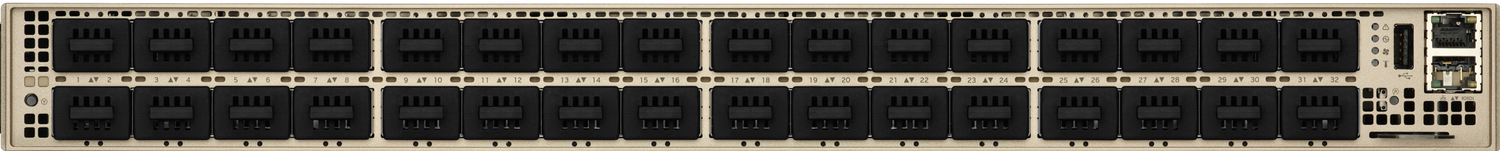NVIDIA MQM9701-NS2R 400G per NDR port InfiniBand Switch