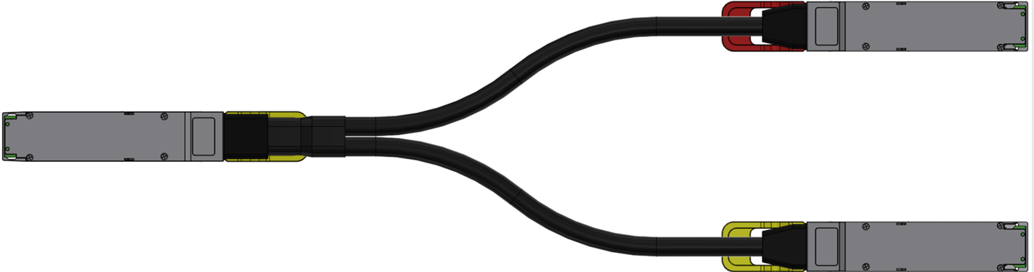 NVIDIA MCA7K10-X01A 980-9IAO5-00X01A 1600G OSFP ACC Cable 1.5 m
