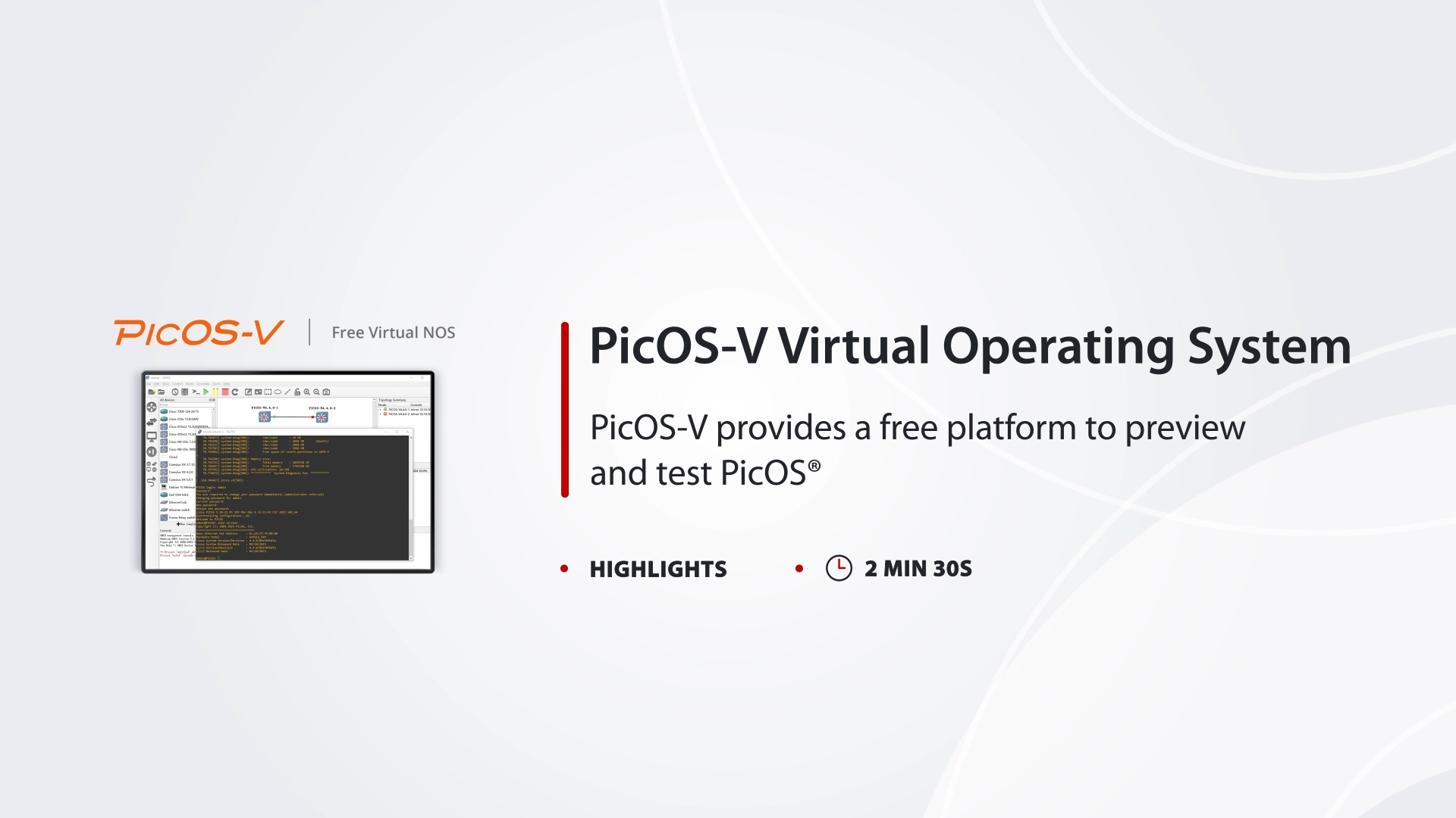 PicOS-V interface
