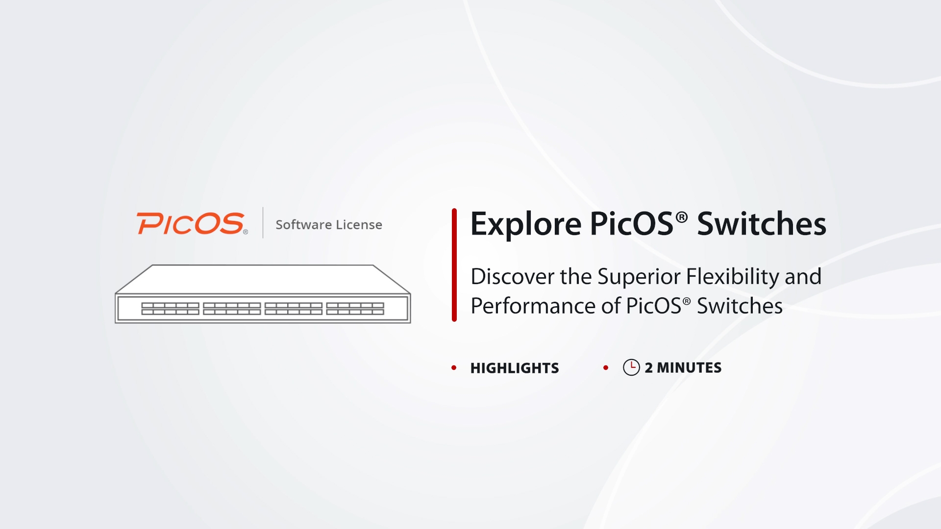 PicOS® Software Platform